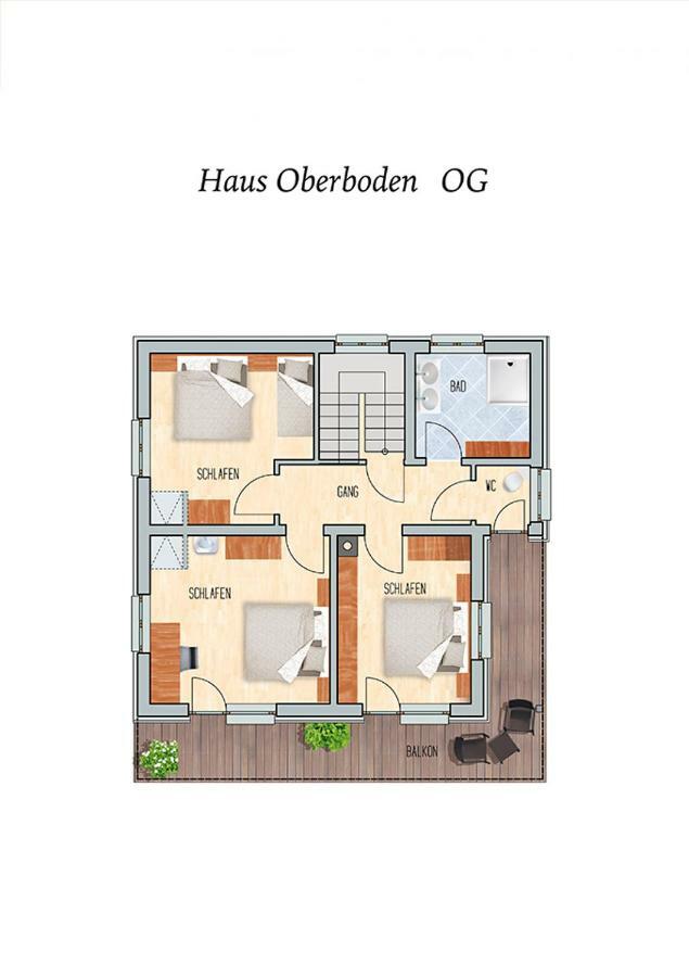 Ferienhaus Oberboden Schröcken Exterior foto